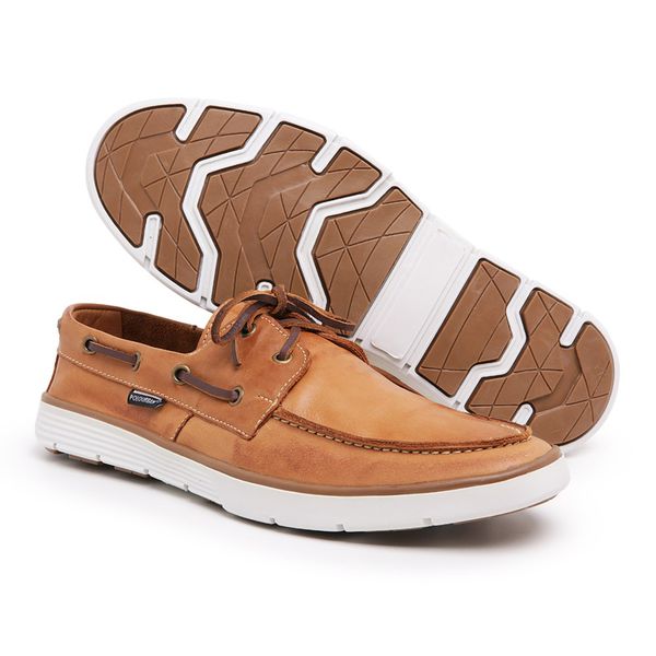 Dockside masculino couro on sale