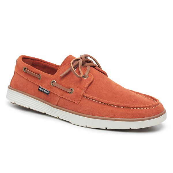 Mocassim Masculino Dockside Top Sider Camurça - Laranja