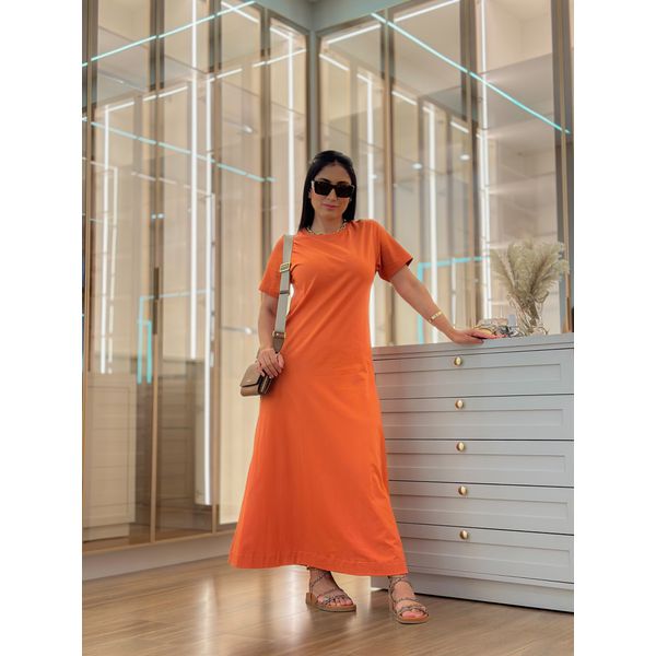 Vestido Leonora Terracota