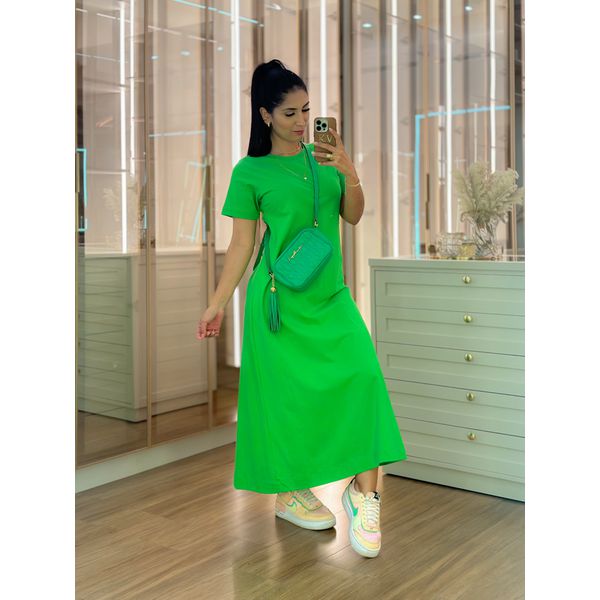 Vestido Leonora Verde Lima