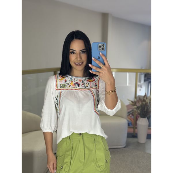 Blusa Ayla Branca