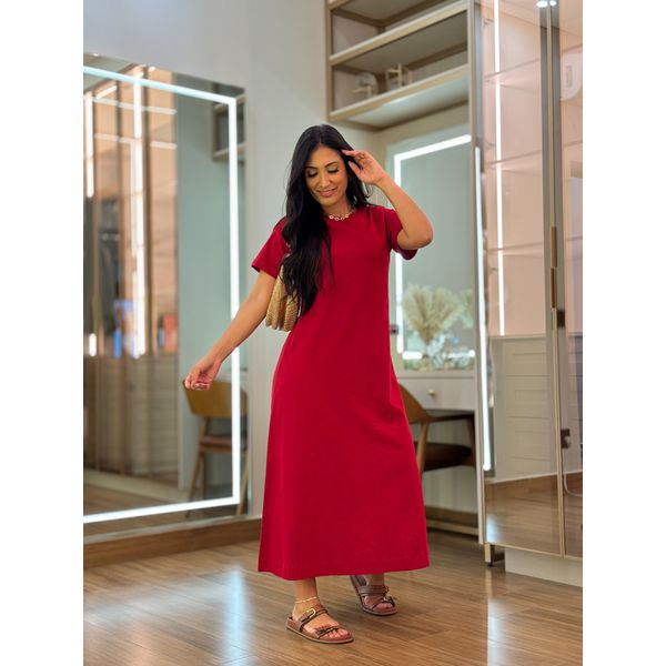 Vestido Leonora Vermelho
