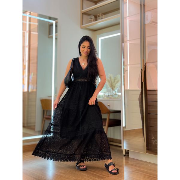 Vestido Cancun Preto