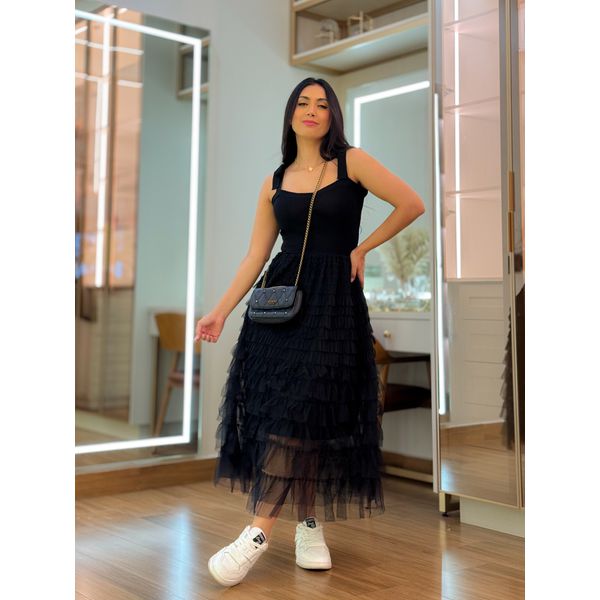 Vestido Lola Preto