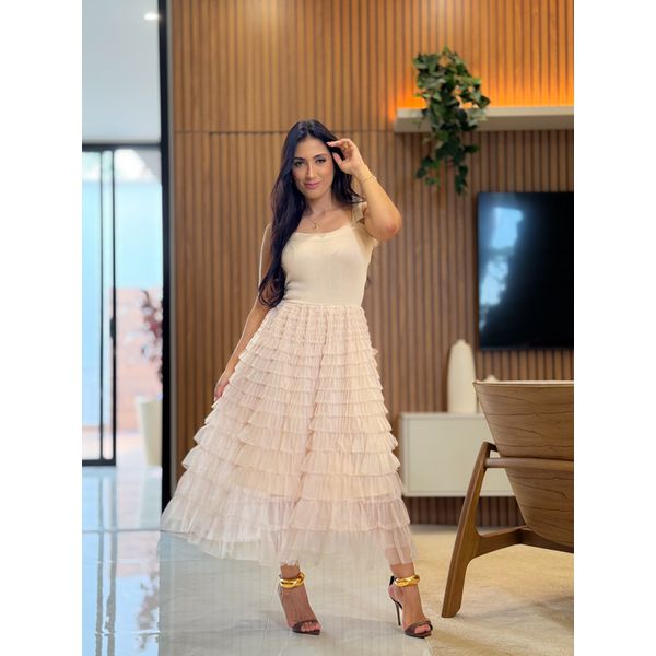 Vestido Lola Creme