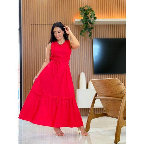 Vestido Alessandra Vermelho