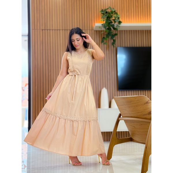 Vestido Alessandra Nude