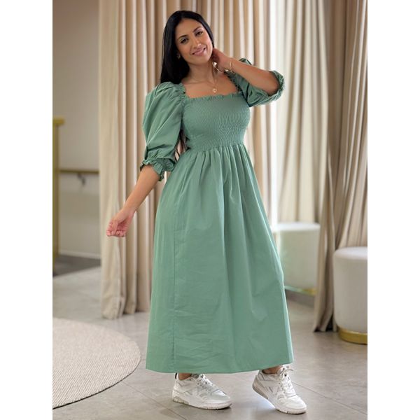 Vestido Thassia Verde Menta