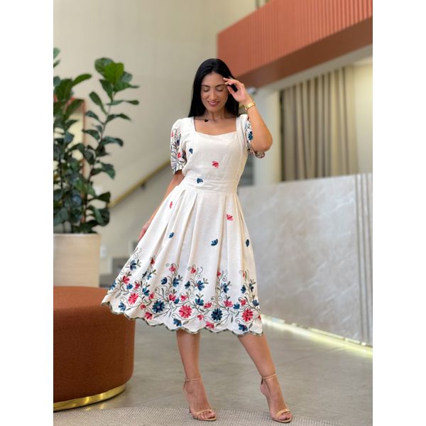 Vestido Lila Areia