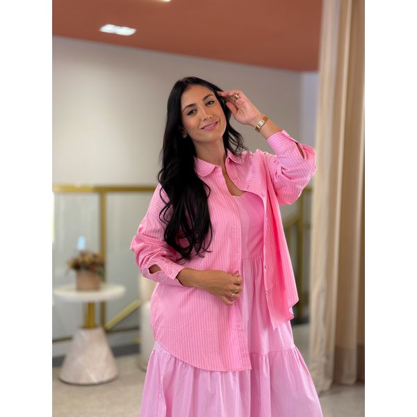 Camisa Sofia Rosa