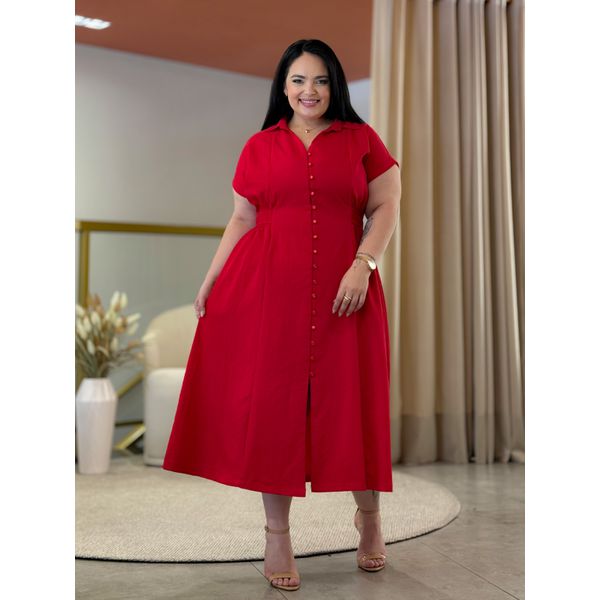 Vestido Wany Vermelho