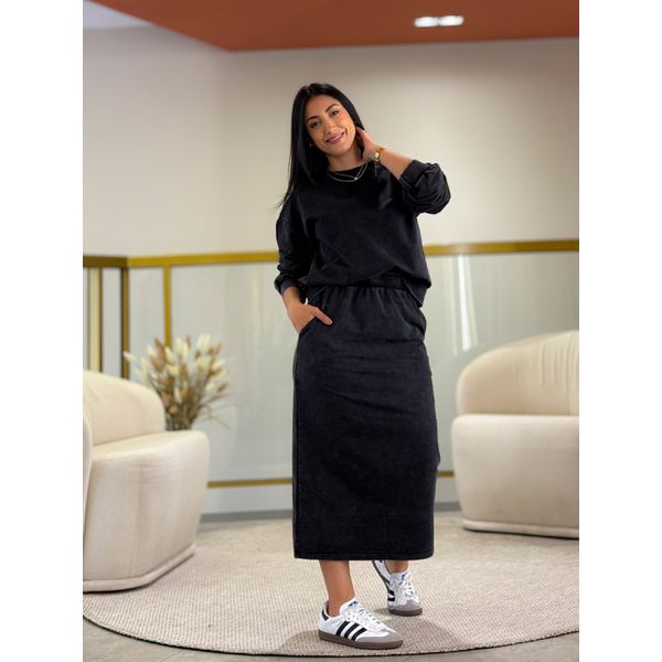 Conjunto Maju Preto Estonado