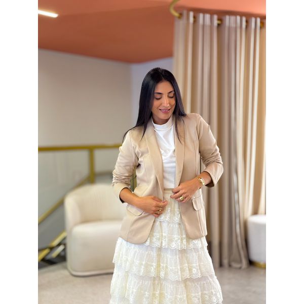 Blazer Emili Nude