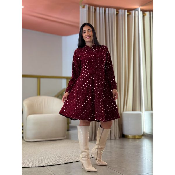 Vestido Cloe Marsala