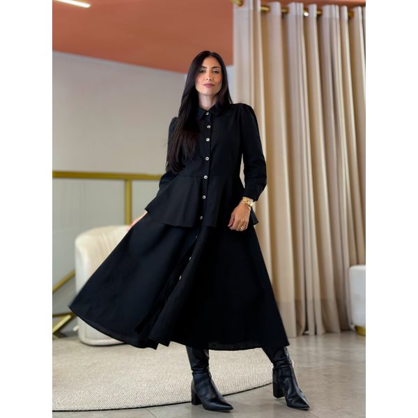 Vestido Gabi Preto