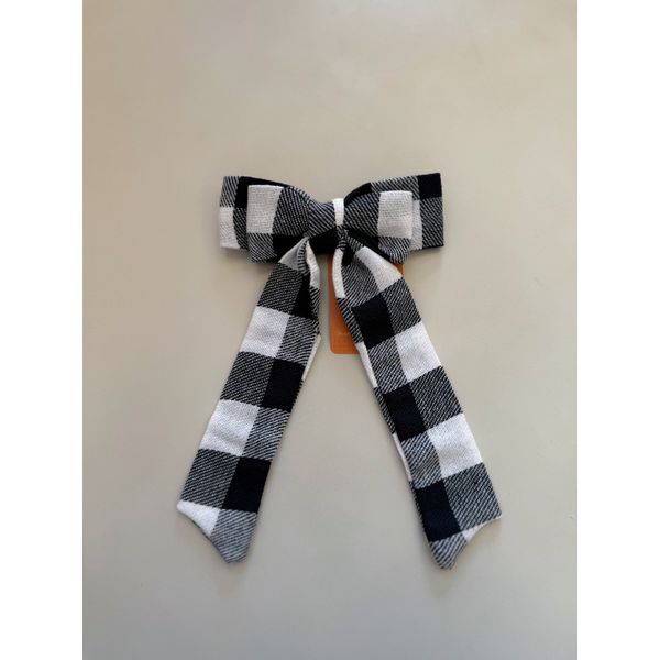 Laço Preto E Branco Xadrez