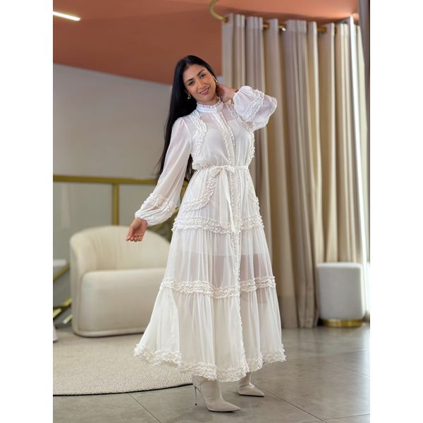 Vestido Noiva Beatriz Off White