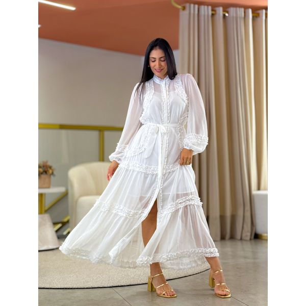 Vestido Noiva Beatriz Branco