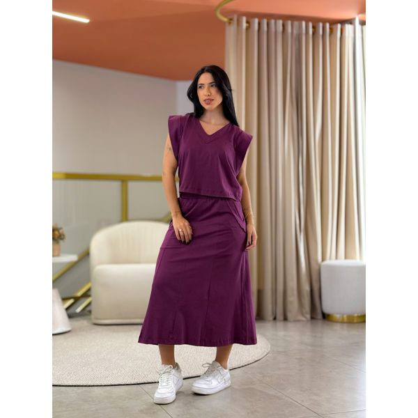 Conjunto Gleice Roxo
