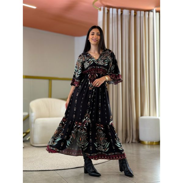 Vestido Tais Preto