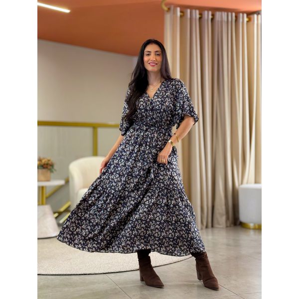Vestido Mari Azul