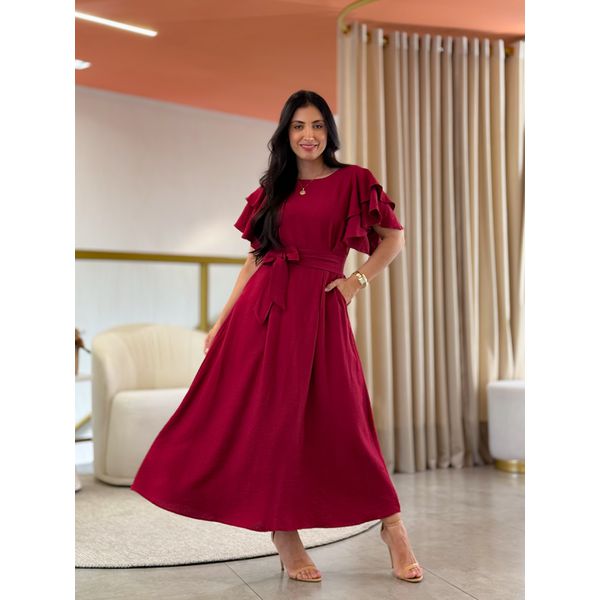 Vestido Suelen Vermelho