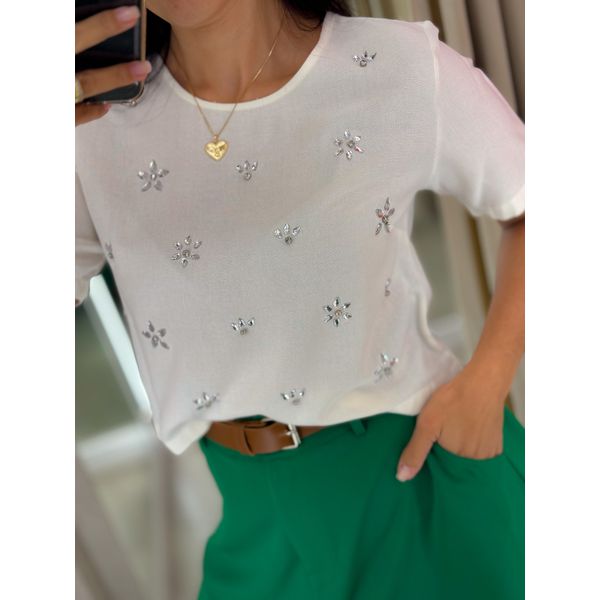 Blusa Karina Branca