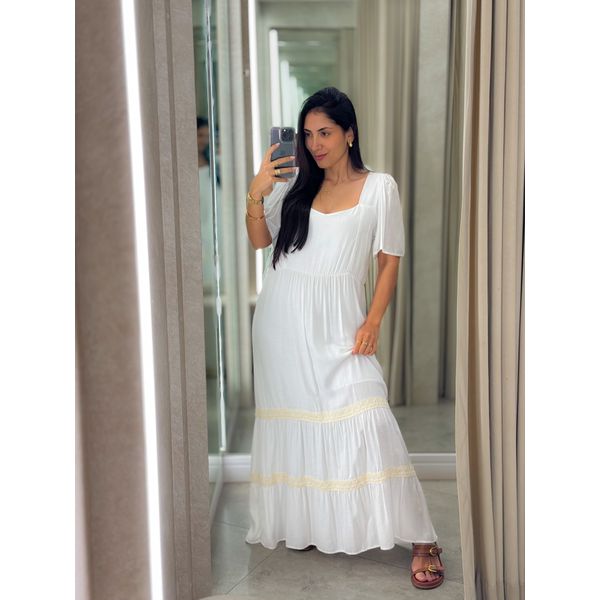 Vestido Vania Branco