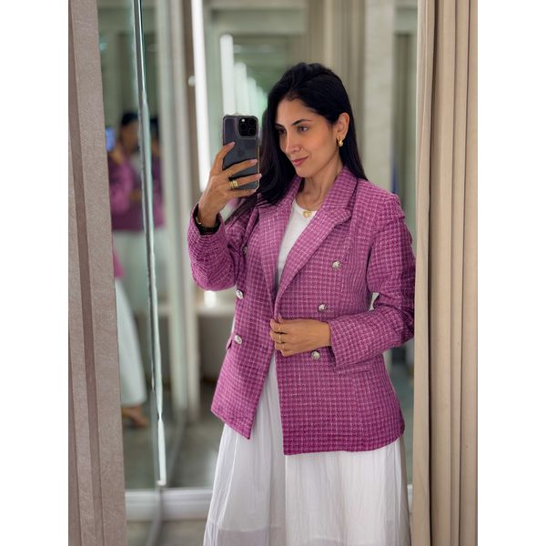 Blazer Catherine Roxo