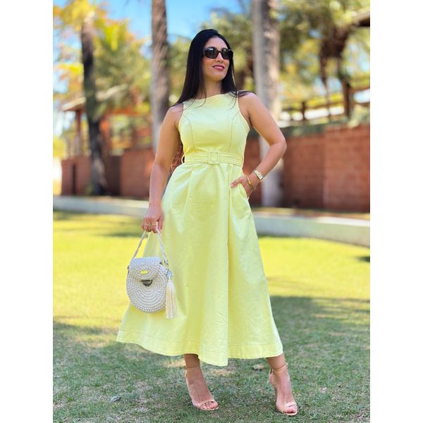 Vestido Zoe Amarelo