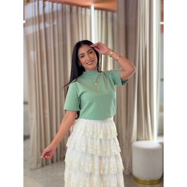 Blusa Betina Verde Pistache