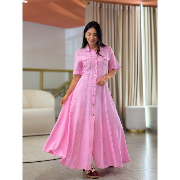 Vestido Maite Rosa Bebe