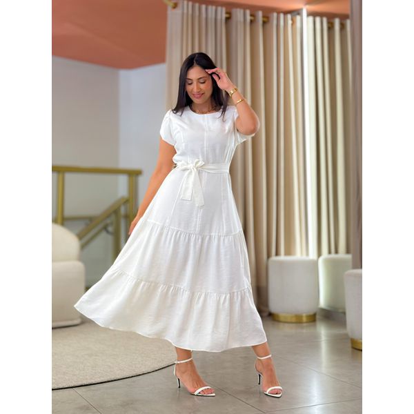 Vestido Livia Branco