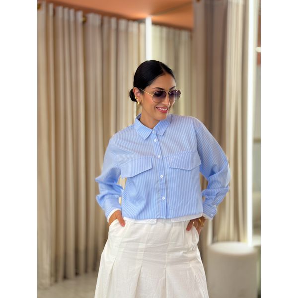 Camisa Serena Azul
