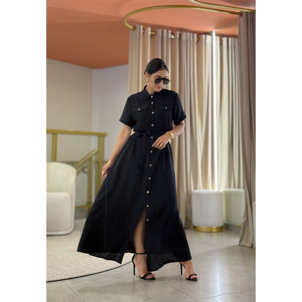 Vestido Pati Preto