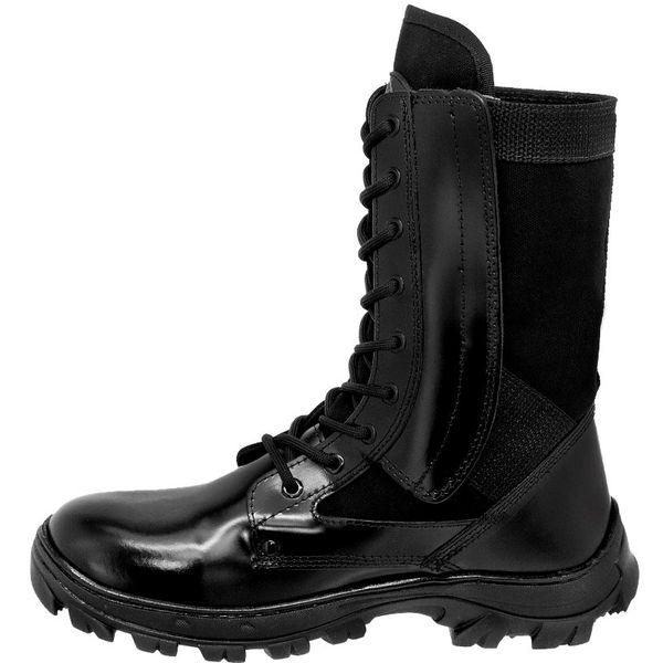 Coturno preto militar clearance