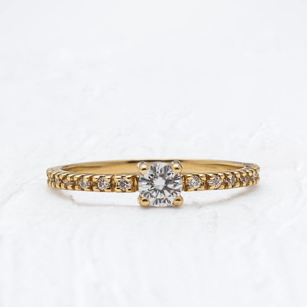 Anel de Noivado Mi Amour