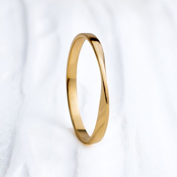 Aliança de Casamento em Ouro 2mm Eternal - Unidade