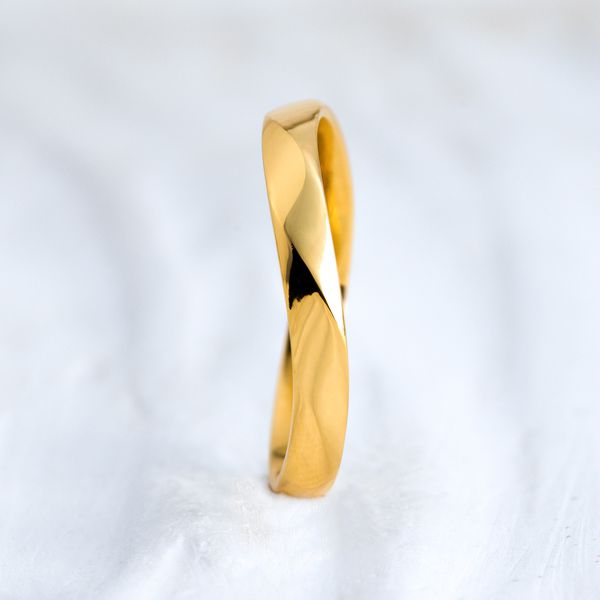 Aliança de Casamento em Ouro 3mm Corpo - Armonia - Coleção Alma, corpo e mente - Unidade