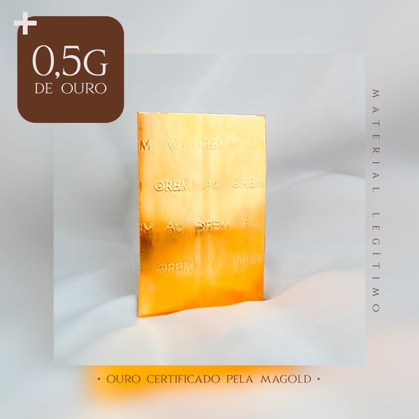 0,5 Gramas adicionais de Ouro 