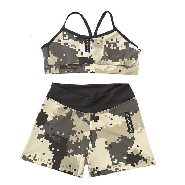 Conjunto camuflado Pixel 