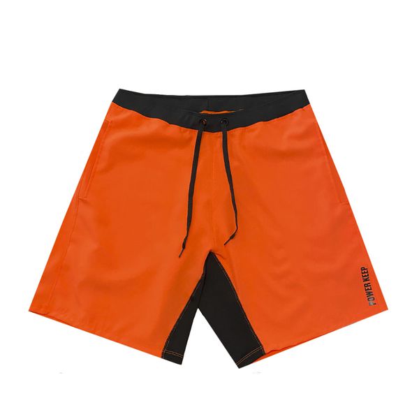 Bermuda Basic Laranja Neon 