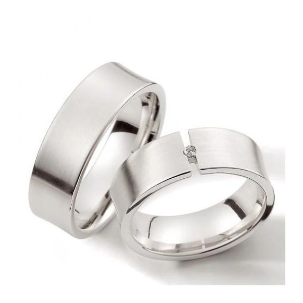 Par De Aliança Prata 925 Sonhos 6mm