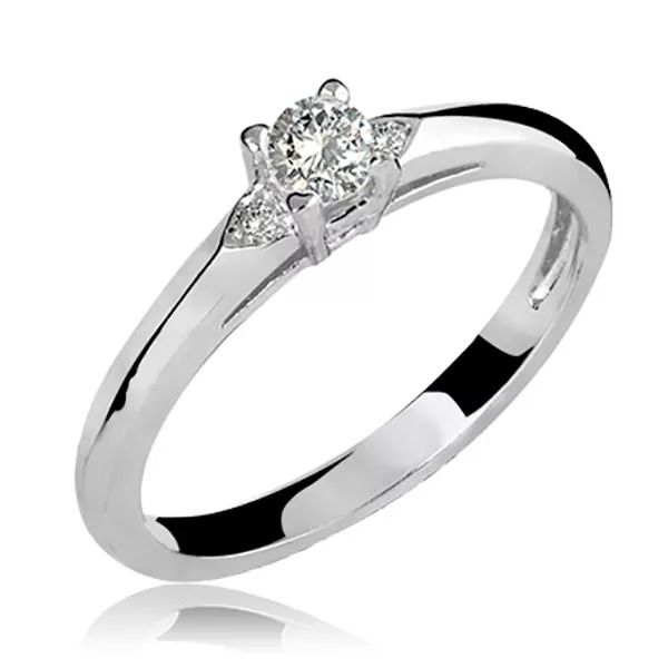 Anel De Prata 925 Cat Com Zircônia