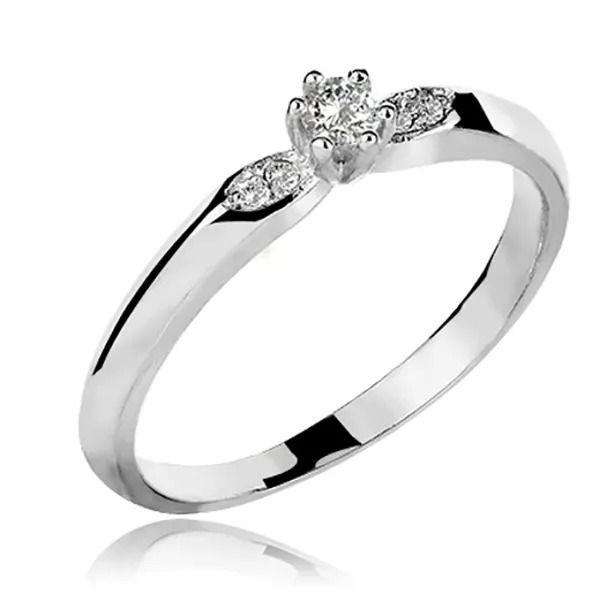 Anel De Prata 925 Butterfly Com Zircônias