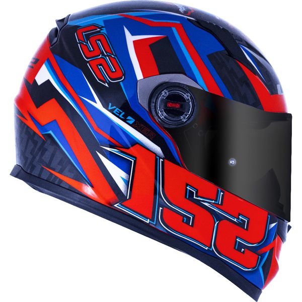 CAPACETE LS2 FF358 CLASSIC VELOXER LARANJA