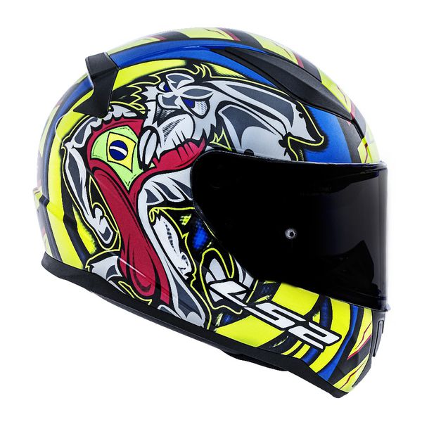 CAPACETE LS2 FF353 RAPID ALEX BARROS AZUL