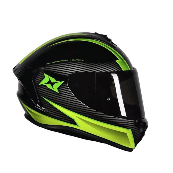 CAPACETE AXXIS DRAKEN TRACK PRETO/VERDE