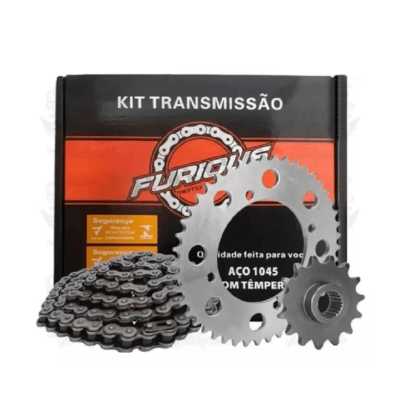 KIT RELAÇÃO (TRANSMISSÃO) CB300