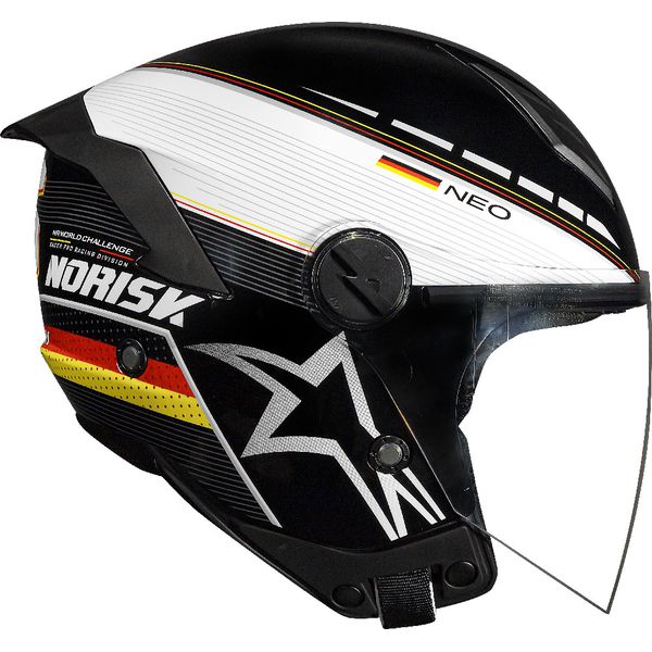  CAPACETE NORISK NEO ABERTO GRAND PRIX ALEMANHA 